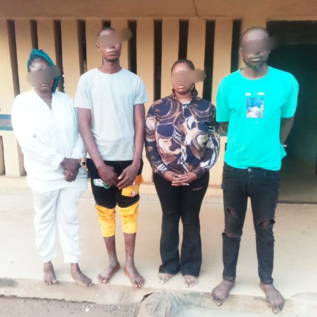 Yahoo Boys & Girl Turned Kidnappers Arrested