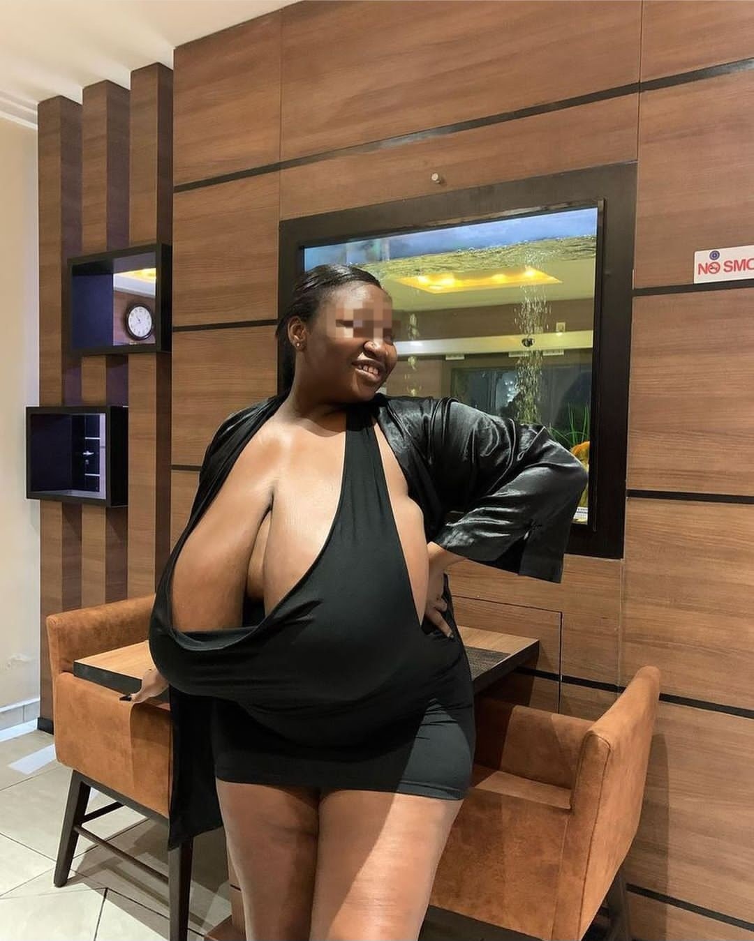 Woman Shows Off Her Huge Breasts Popping Out Of Her Skimpy Dress (Photos) -  Romance - Nigeria