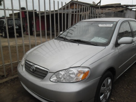 Toyota Corolla Silver 2007 Up For Grabs In Lagos Good