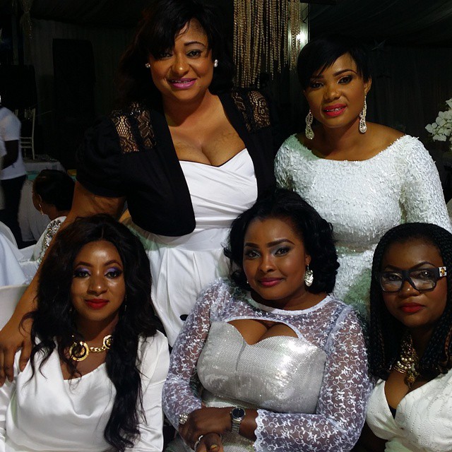 Sikiratu Sindodo Leds Yoruba Actresses In All White To D Album Launch ...