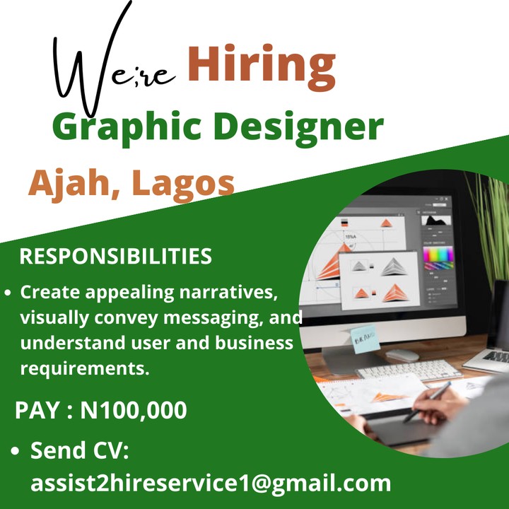 Graphic Designer In Ajah Jobsvacancies Nigeria