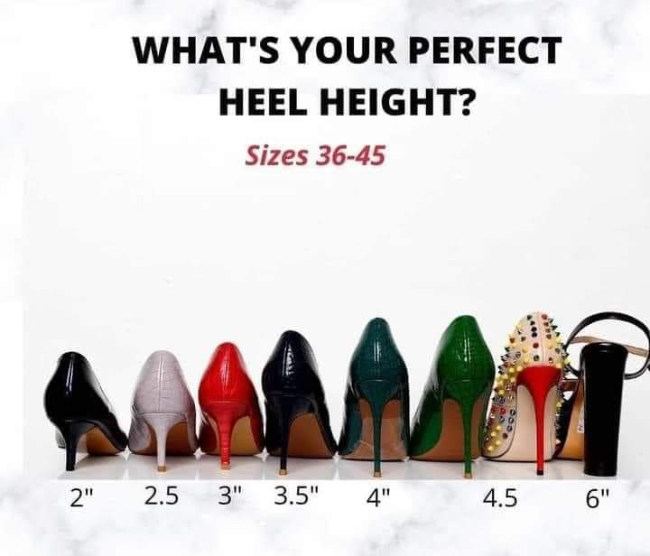 Ladies, What Is Your Ideal Heel Height? - Fashion - Nigeria
