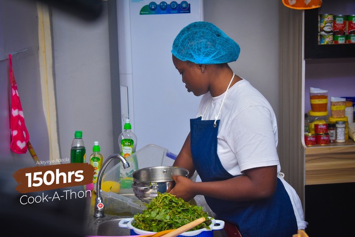 Another Nigerian Chef, Adeola Set To Break Guinness Record, Begins 150hrs Cooking Marathon