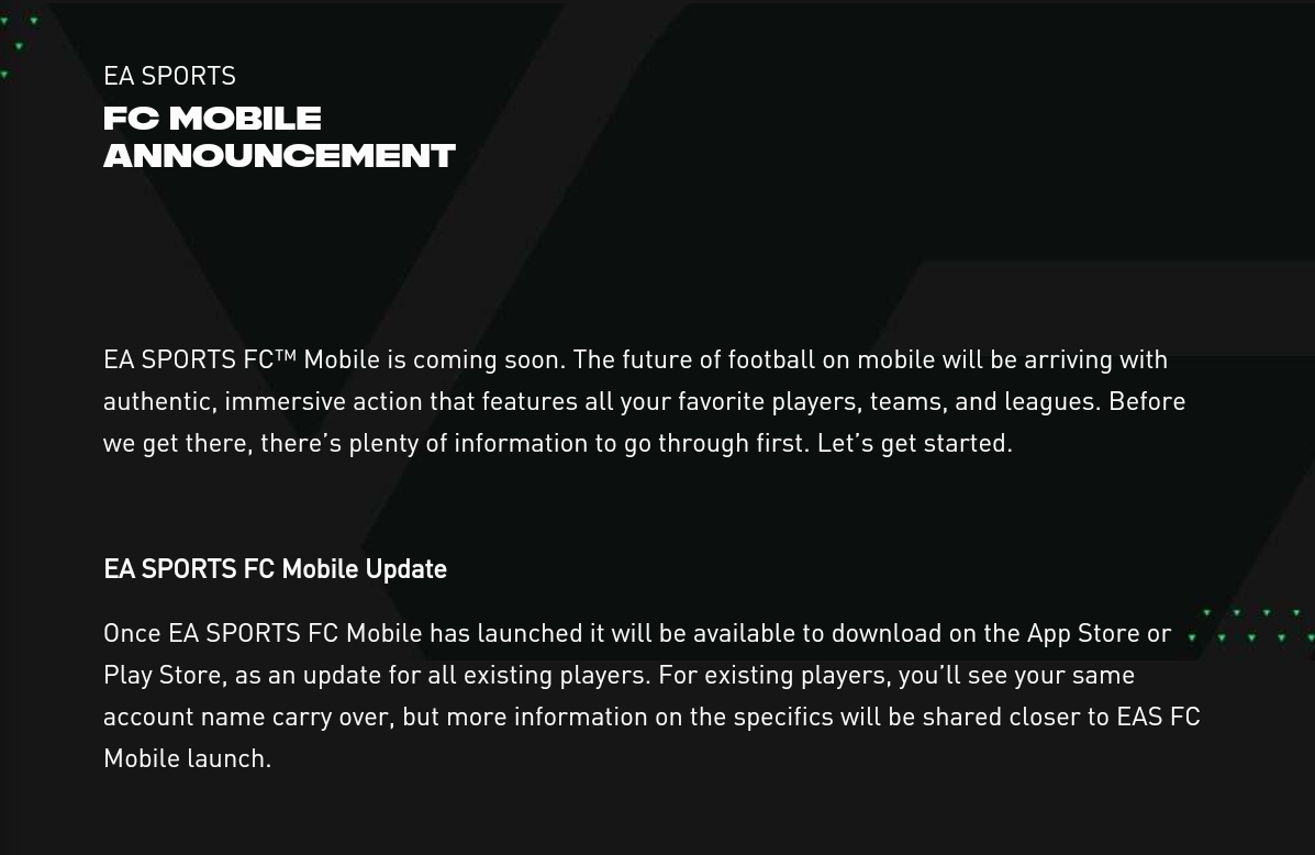 EA SPORTS FC MOBILE (@EASFCMOBILE) / X