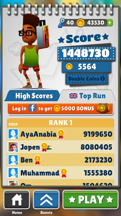 What Is Your Highest Score In Subway Surfers? - Gaming (4) - Nigeria