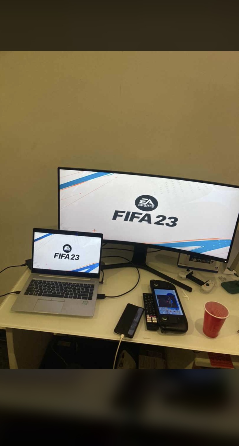 FIFA 23 en la Steam Deck