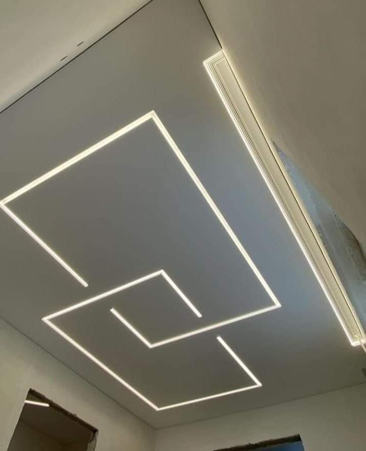 Magnetic track & Profile Lights Gypsum ceilings and staircases ...