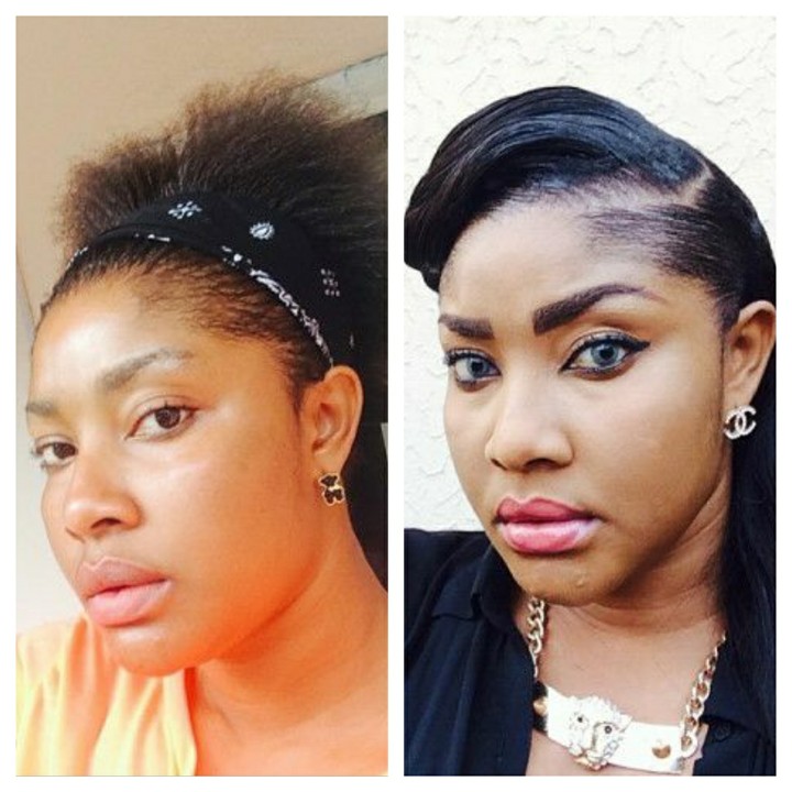 Nigerian Celebrities Who Look Beautiful Without Makeup - Celebrities ...