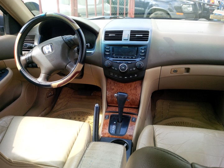 2004 Honda Accord Ex With Leather Interior Formica Alloy