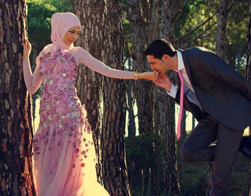 Cute Romantic Photos Muslim Couples