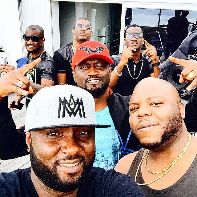 Psquare And Don-jazzy Shooting "Collabo" Video In South Africa(pi...