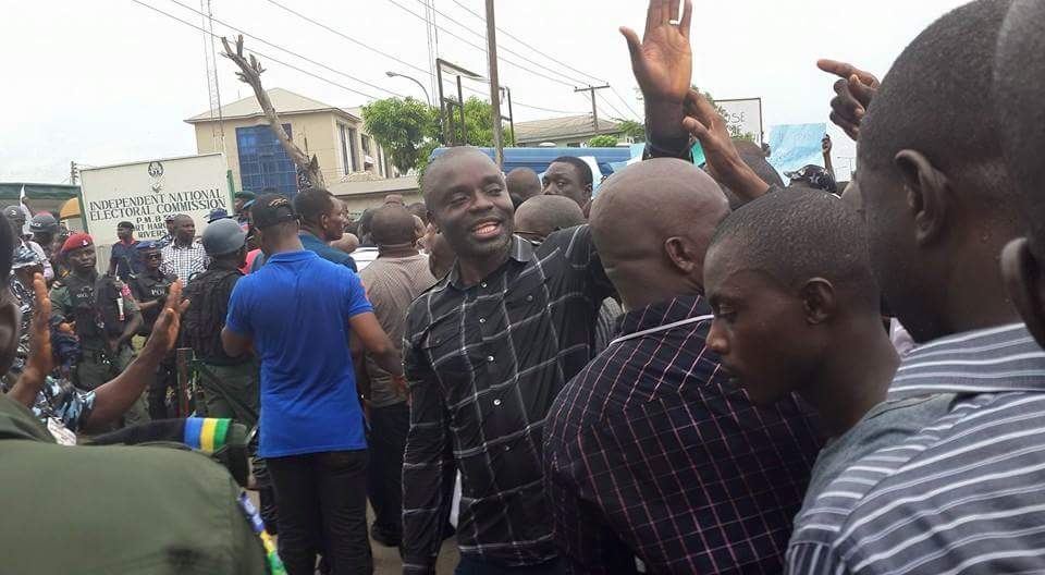 Pictures From APC Womens Protest In Port Harcourt 