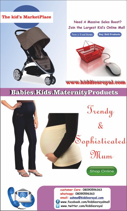 Buy Or Sell , New Or Used Kids, Babies And Martenity Products Online - Business - Nigeria