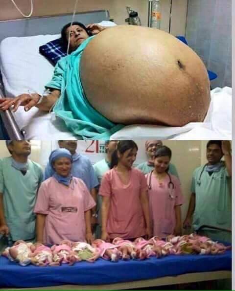 Pregnant Woman Delivers 11 Babies In One Night - Family ...