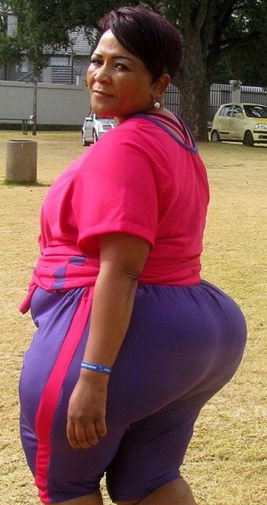 Ass fat ebony black Black Granny