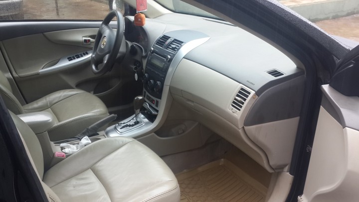 Clean Leather Interior Toyota Corolla 2012 Model For Sale