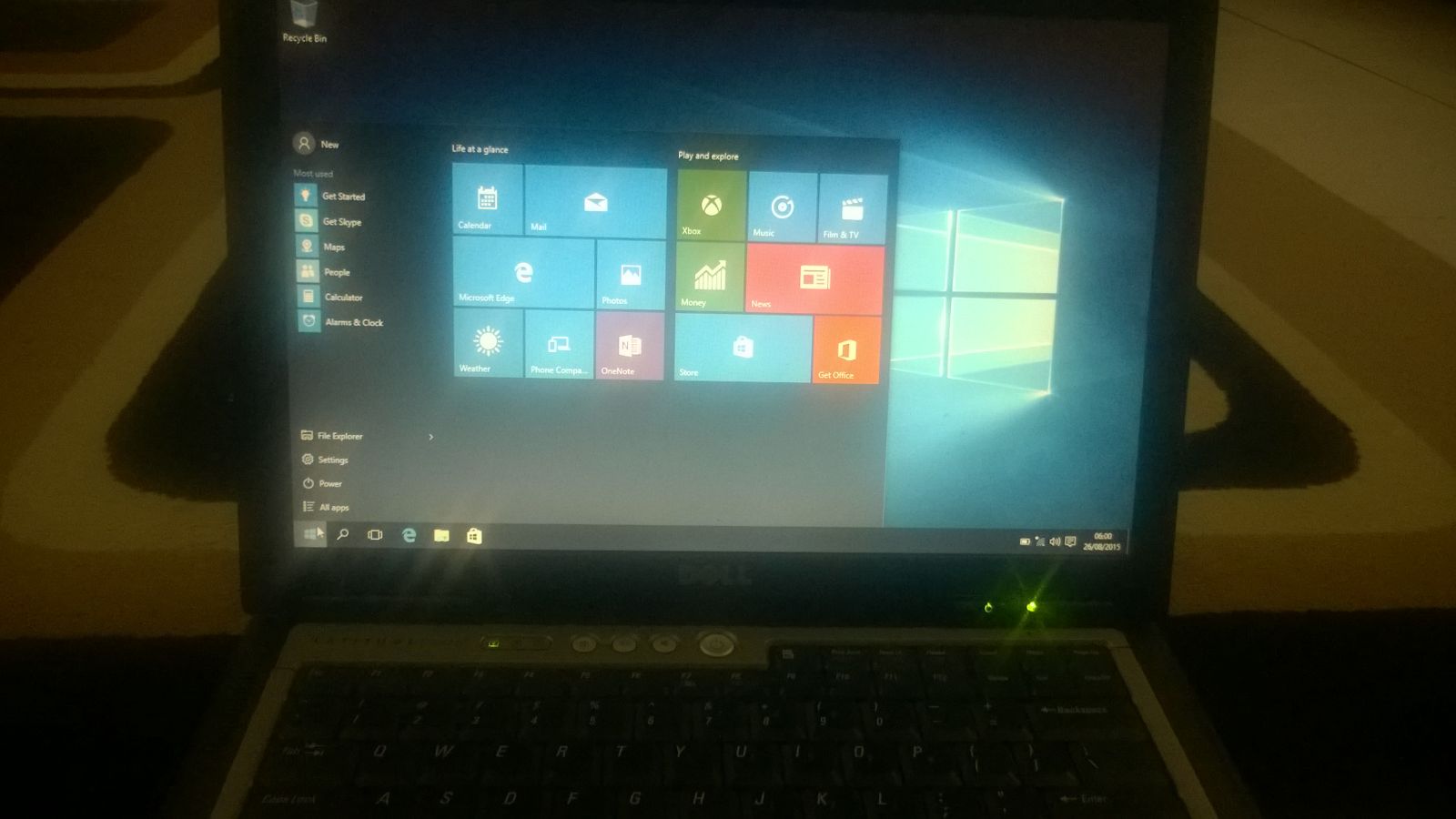 Dell D830 Windows 10