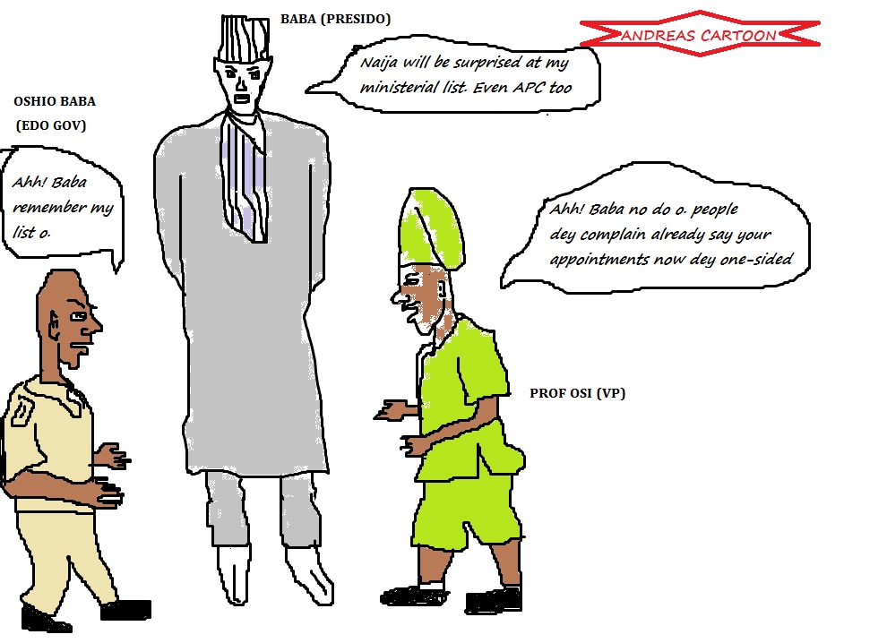 Buhari, Osibanjo And Oshio Baba Cartoon By A Nairalander (successful01) -  Politics - Nigeria