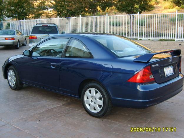 Honda civic coupe 2001