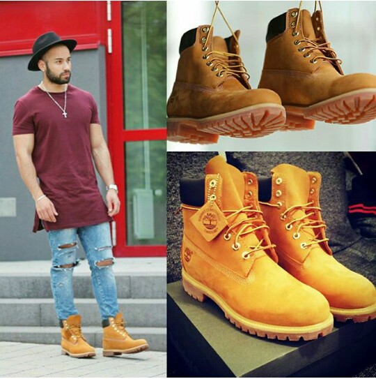boots timberland style