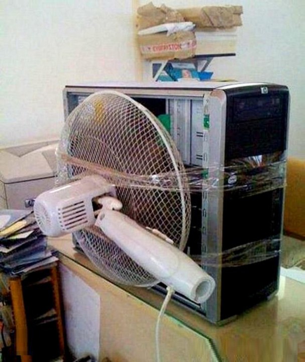 Funny And Hilarious Cooling Systems Used For PC Users - Science/Technology  - Nigeria