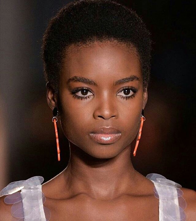 The First Black Supermodel To Rock Her 'afro' Hair On The Runway ...