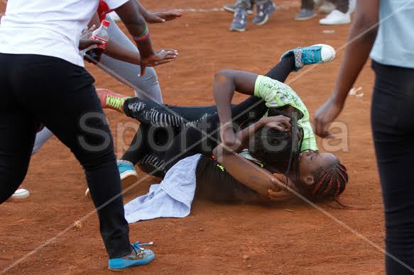 Funny Photos Of Two Girls Fighting Over Man During A Football Match In