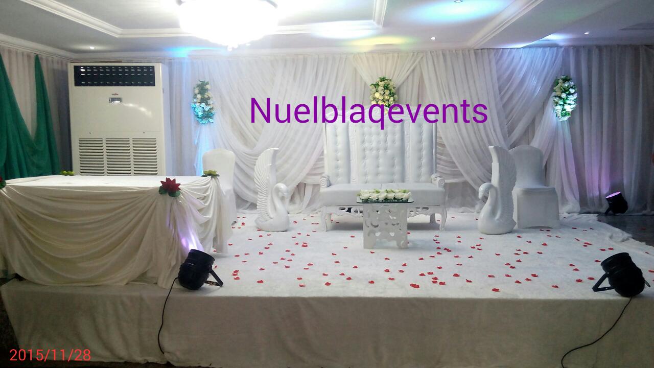 Classic And Elegant Wedding Decoration Events Nigeria