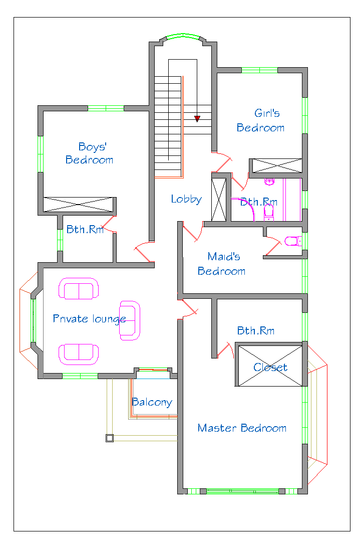 Modern Nairaland Three Bedroom Bungalow Floor Plan In