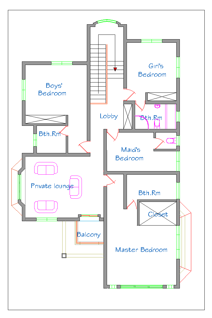 Modern Nairaland Three Bedroom Bungalow Floor Plan In 