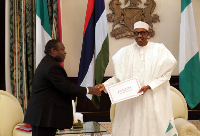Nigerias Buhari, Equatorial Guinea President meet in Aso 