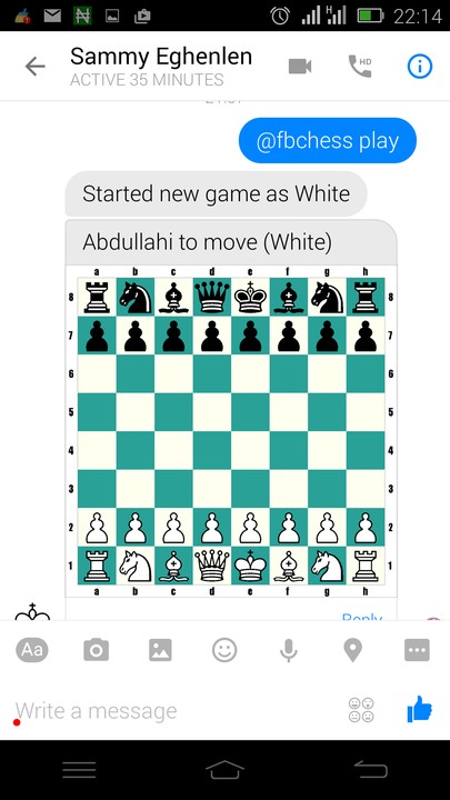 Your Move: How to Play Chess on Facebook Messenger