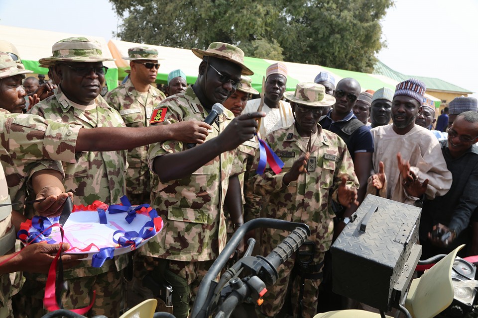 Army Launches Combat Motorbike Battalion (see Pix) - Politics - Nigeria