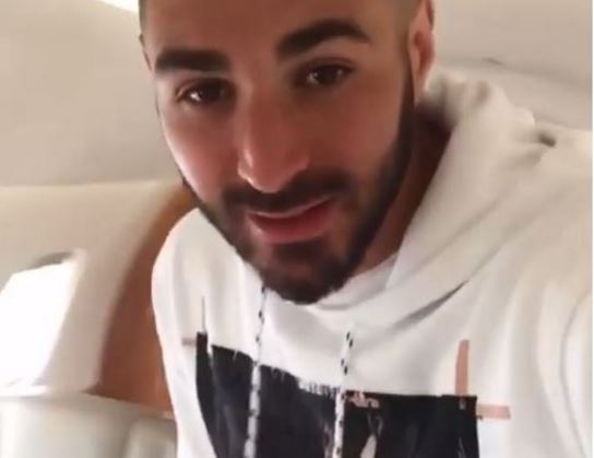 Karim Benzema Shows Off The Inside Of His Private Jet. See Pictures ...