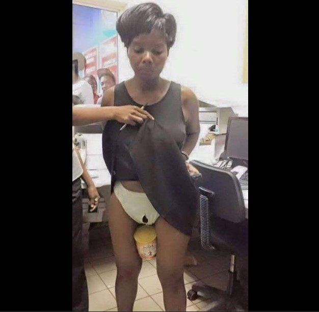 Zambian Woman Who Hid Provision In Her Pant Afte