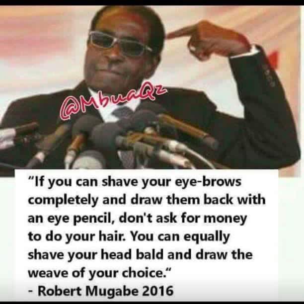 Image result for robert mugabe quotes