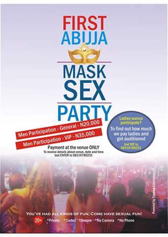 Abuja 2012 in all sex Ex