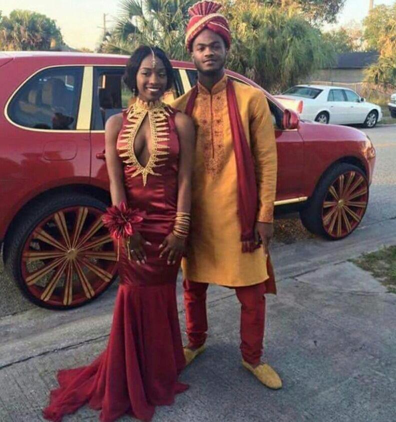 Check Out This Jamaican Couple's Wedding Attire. Hit Or Miss? - Fashion ...