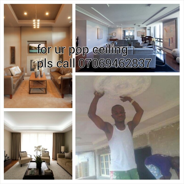 We Design All Sort Of Quality P.o.p Ceiling, Check In Here For Pictures - Properties - Nigeria