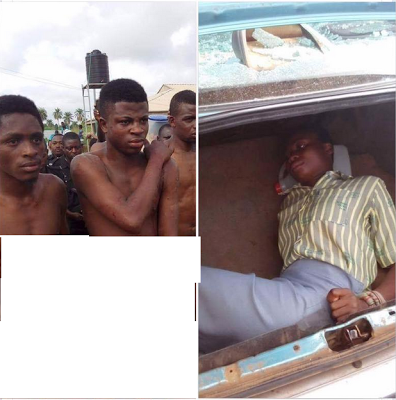 Beware Girls:see How Yahoo Boys Was Caught Hiding A Girl Inside Motor For  Ritual - Crime - Nigeria