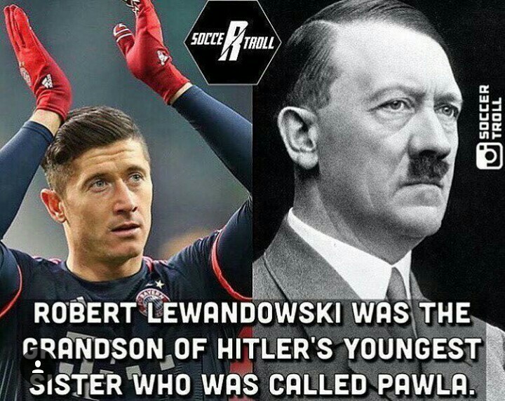 Is Robert Lewandowski Related to Adolf Hitler? Who is Robert