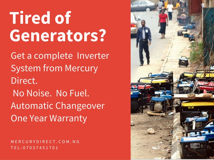 Mercury 3.5kVA Solar Hybrid Inverter System: 4x 300W Solar Panels MPPT -  Mercury Inverter, Buy Mercury Inverter and Battery Online In Nigeria