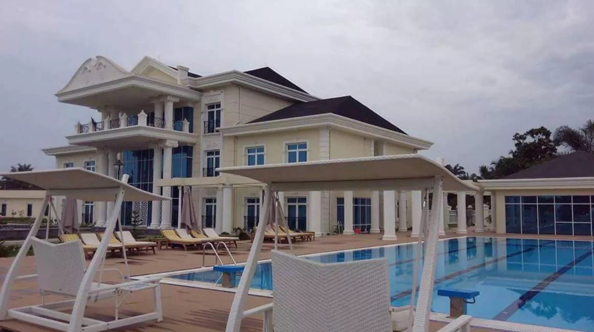 Checkout The Drone View Of N10bn Mobutu Palatial Mansion Of Adams