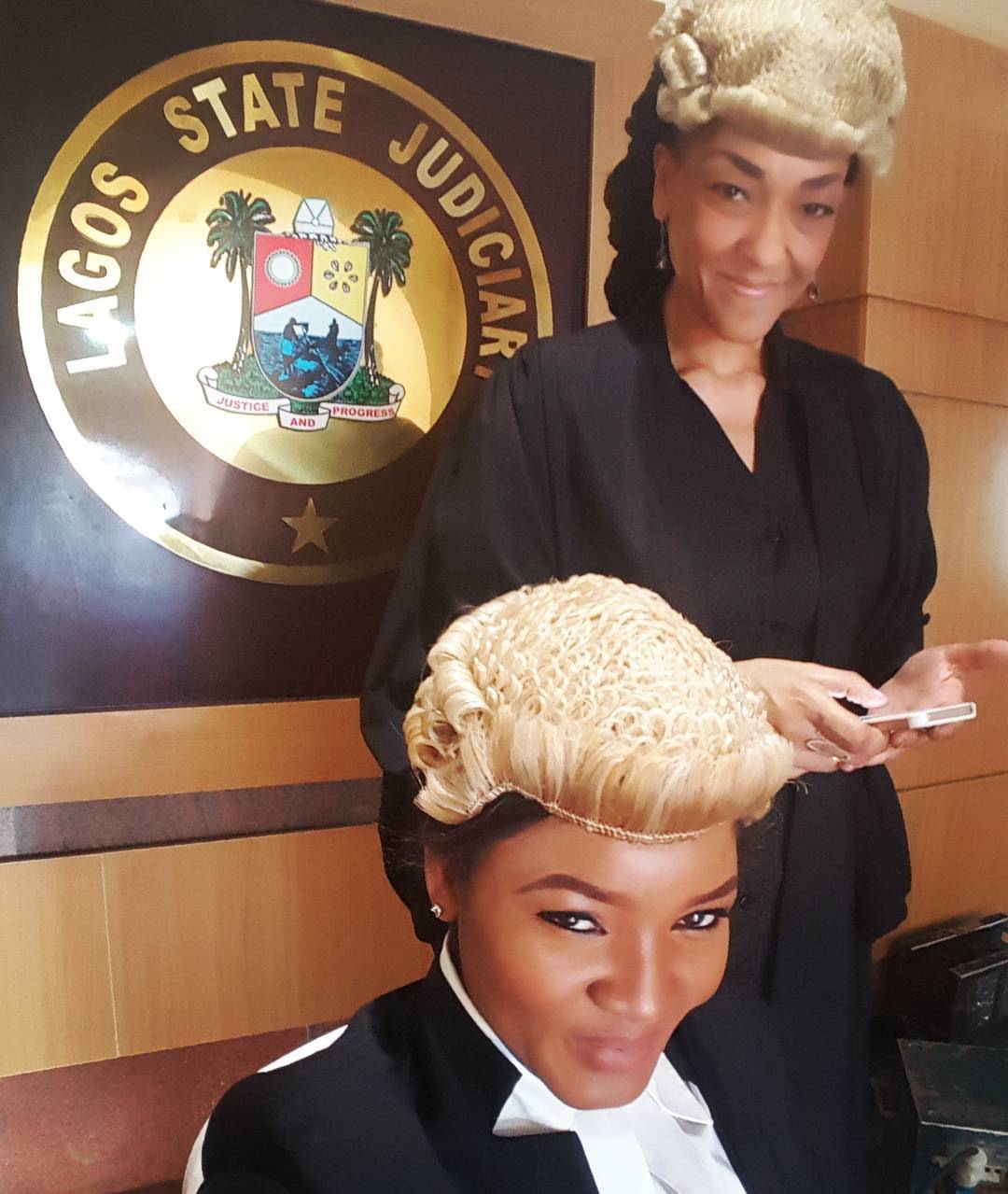 In Pictures: See Barrister Omotola Jalade Ekeinde Repping 