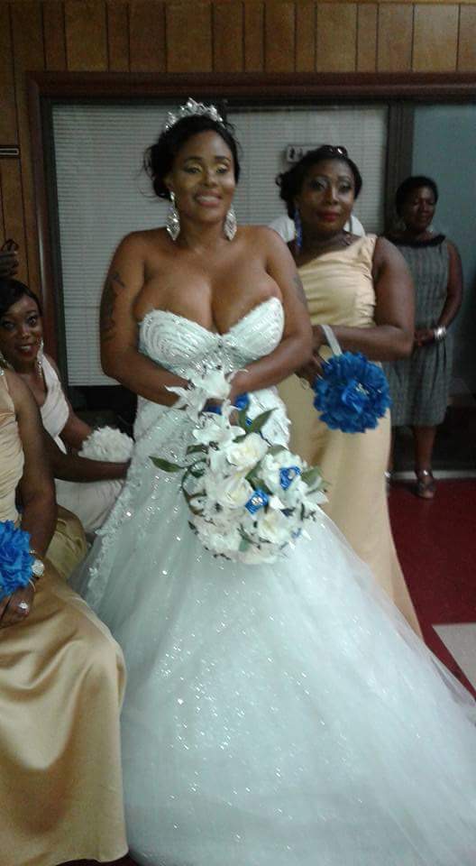 Bride Wears Boobs-Popping Wedding Gown: Is This Fashion Or Madness? 