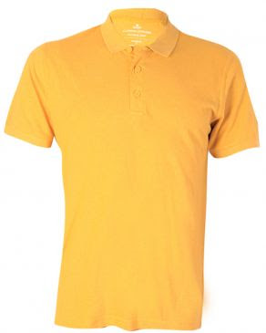 Men's Short Sleeves Polo Shirt Orange/yellow/blue & Red - Fashion - Nigeria
