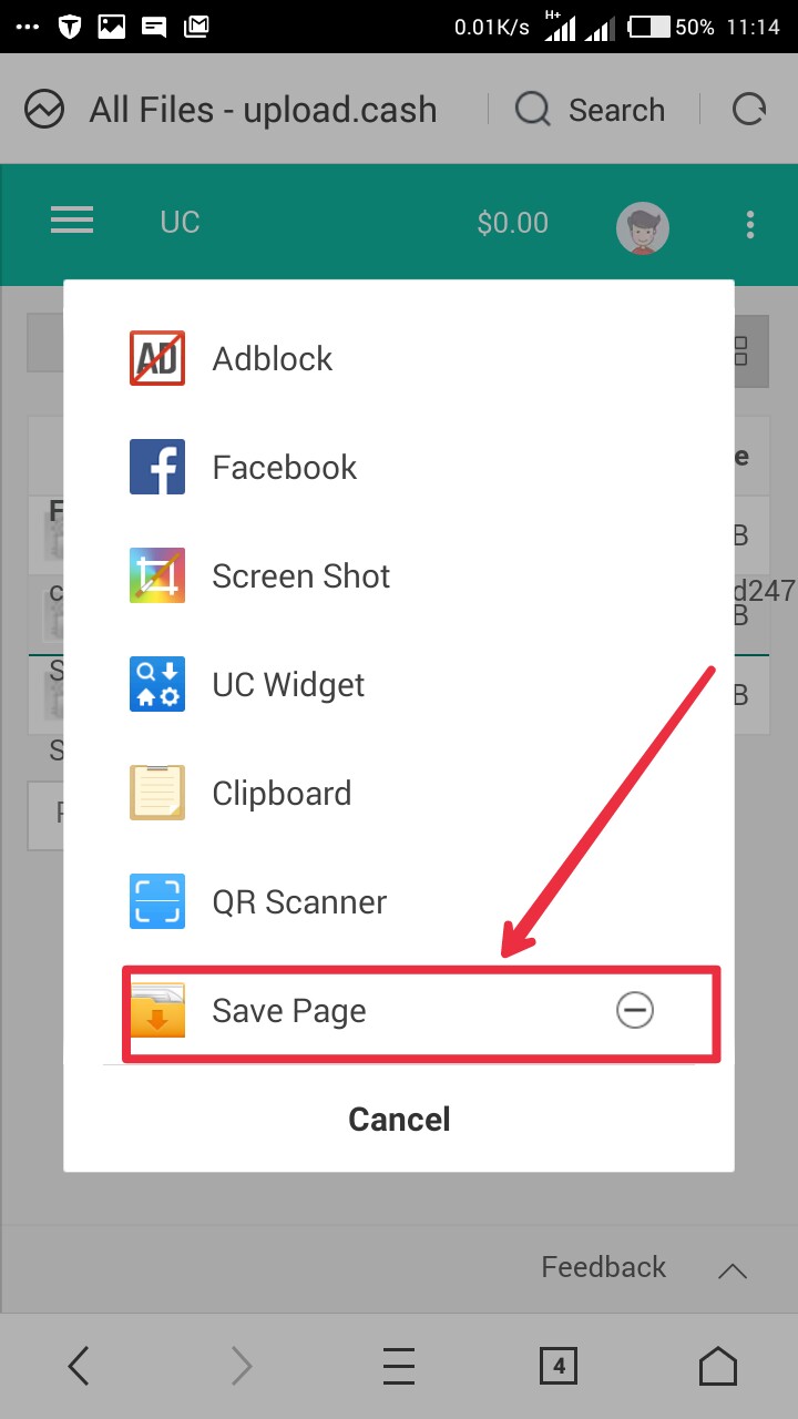 How To Save Pages On Uc Browser - Phones - Nigeria
