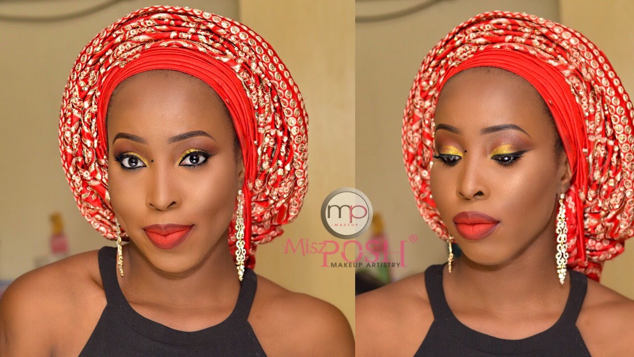 Download Video How To Tie Aso Ebi Gele For Ladies With Dark Skin