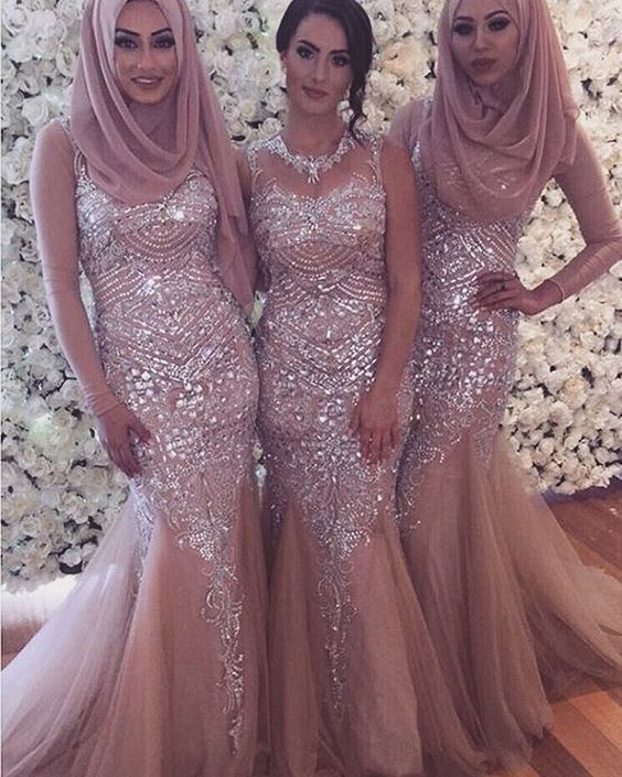 Muslimah Bridesmaid  Dresses Events Nigeria