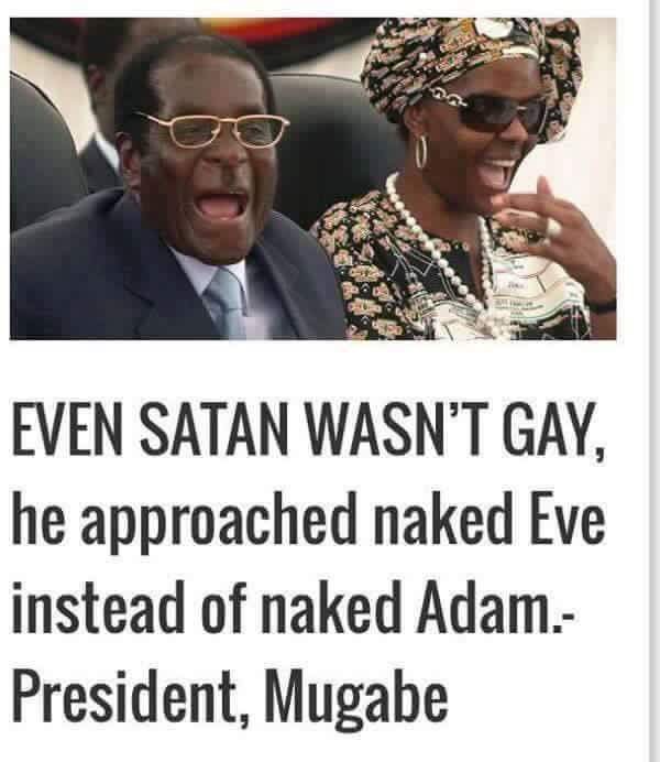 Famous Rib Cracking Memes Of Zimbabwe President, Robert Mugabe - Jokes